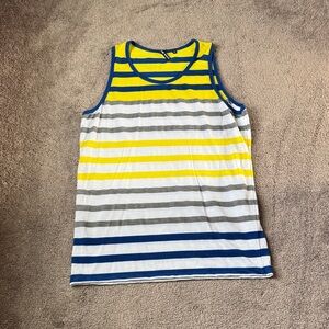 True Rock Striped Tank Dress SIZE XL 🎟️